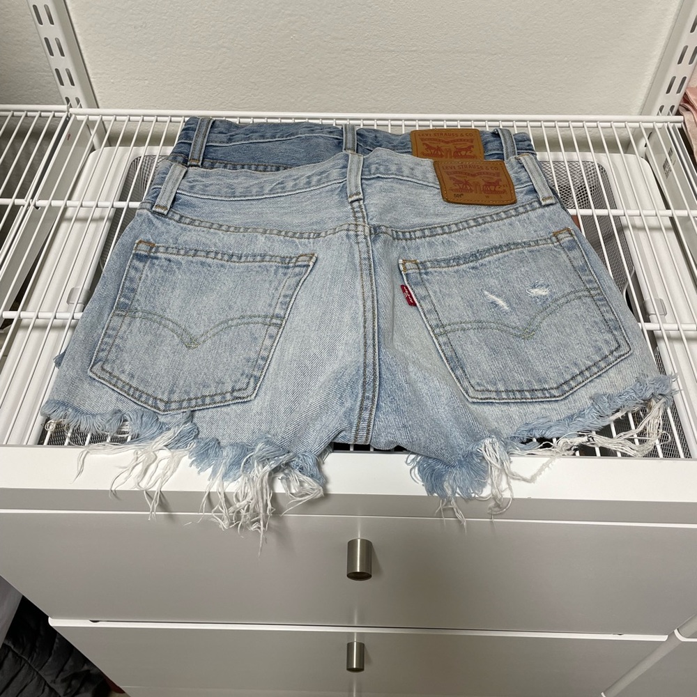 Levi’s shorts in size 24.